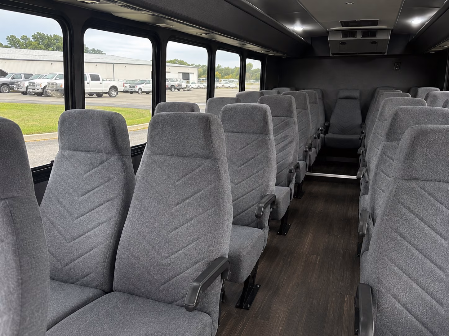 glendale 18 passenger minibus interior