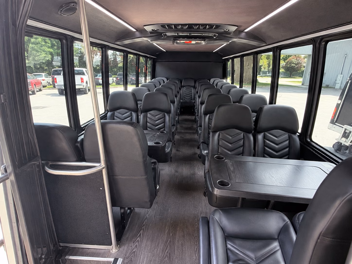 glendale 20 passenger minibus interior