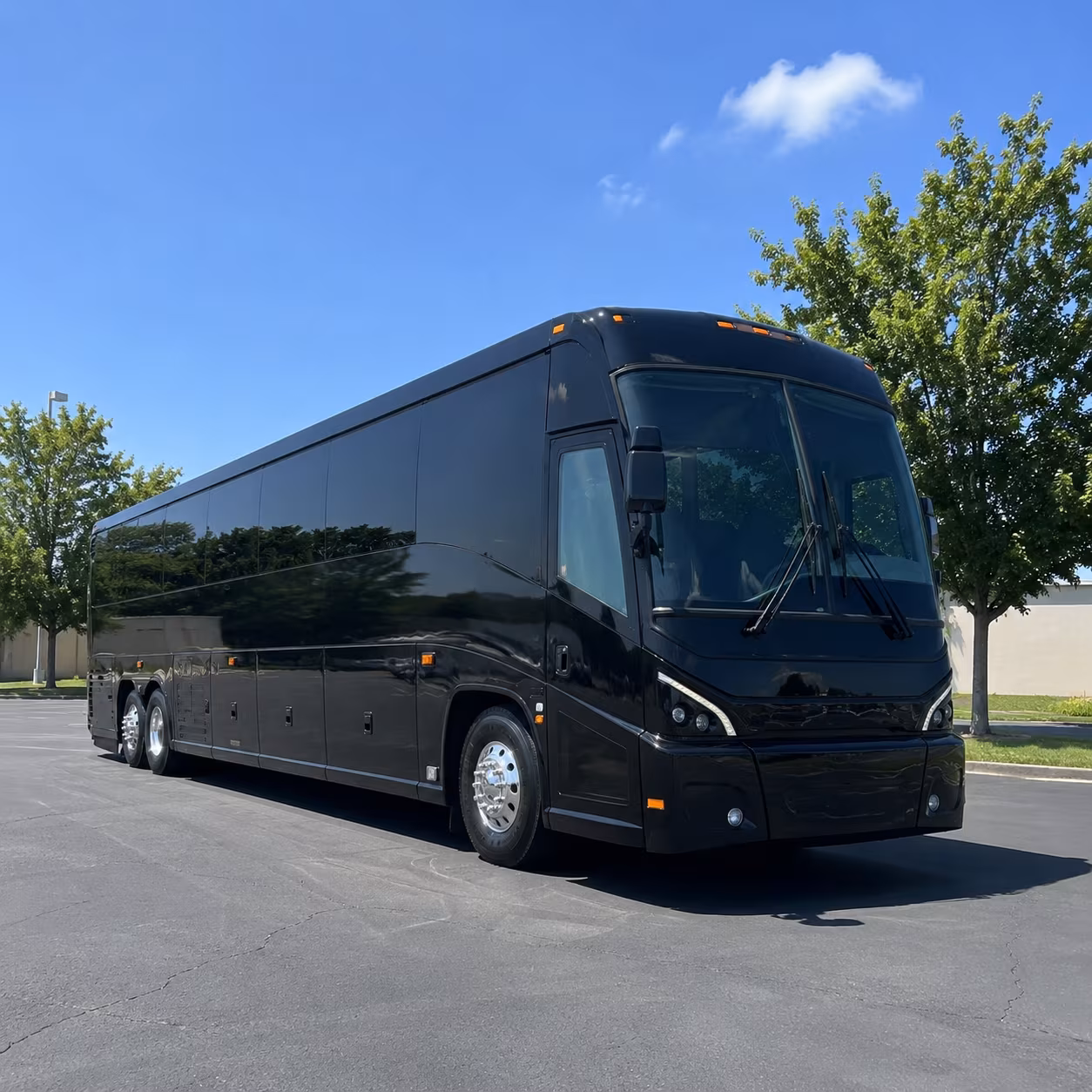 glendale 56 passenger charter bus