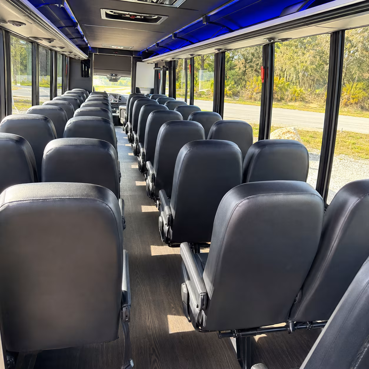 glendale field trip transportation onboard seating