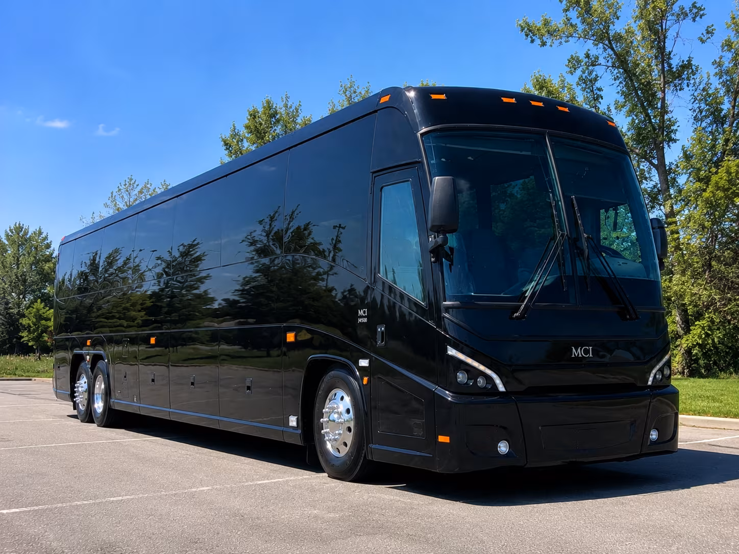 glendale government military charter bus rental
