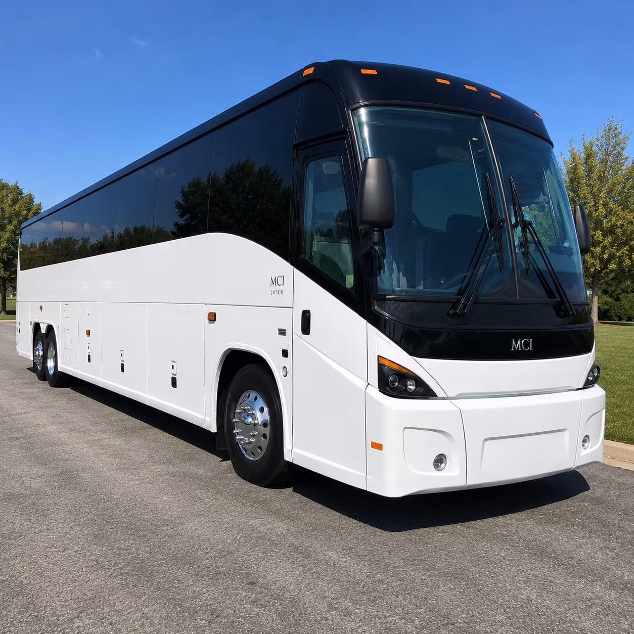 glendale long distance charter bus rental