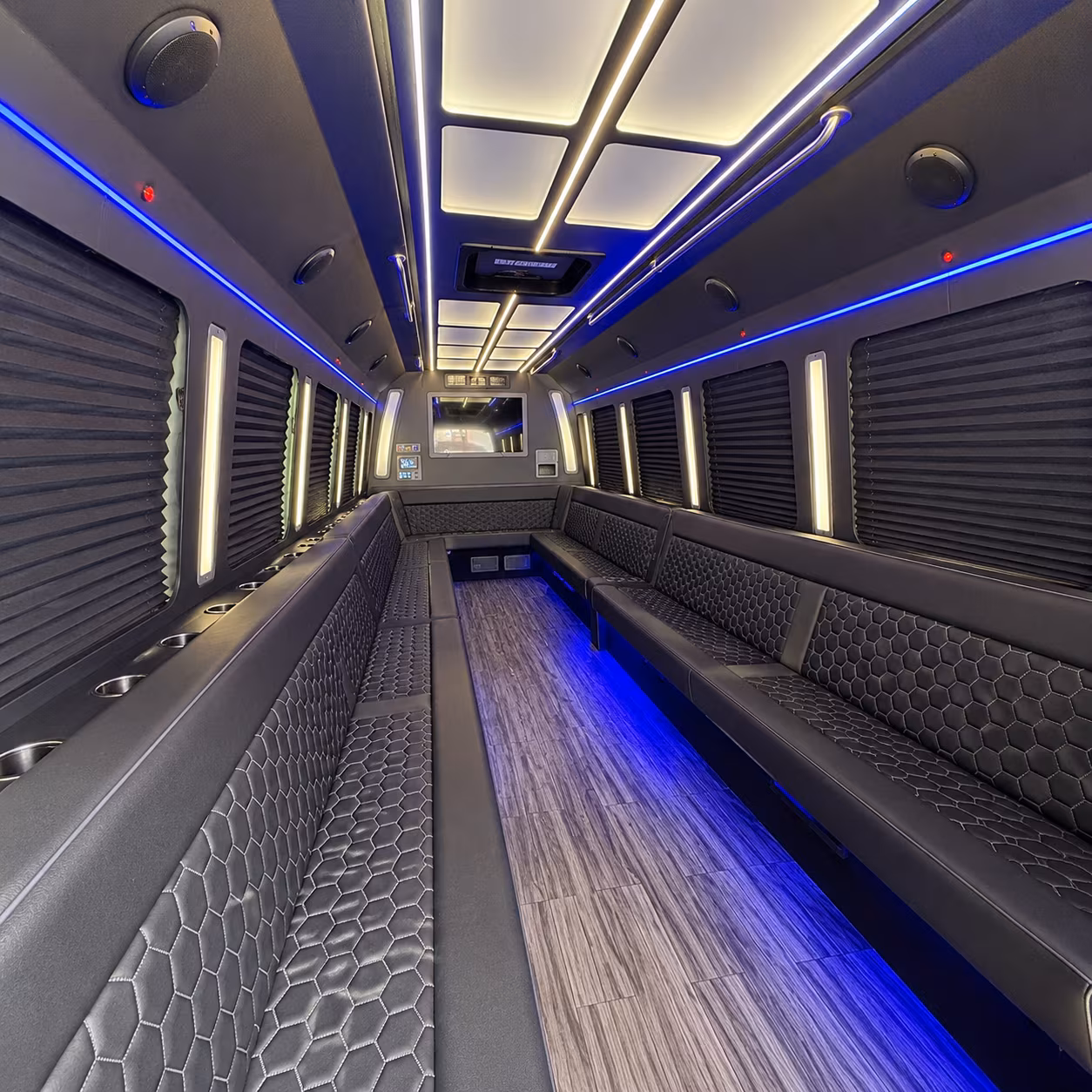 glendale party bus inside