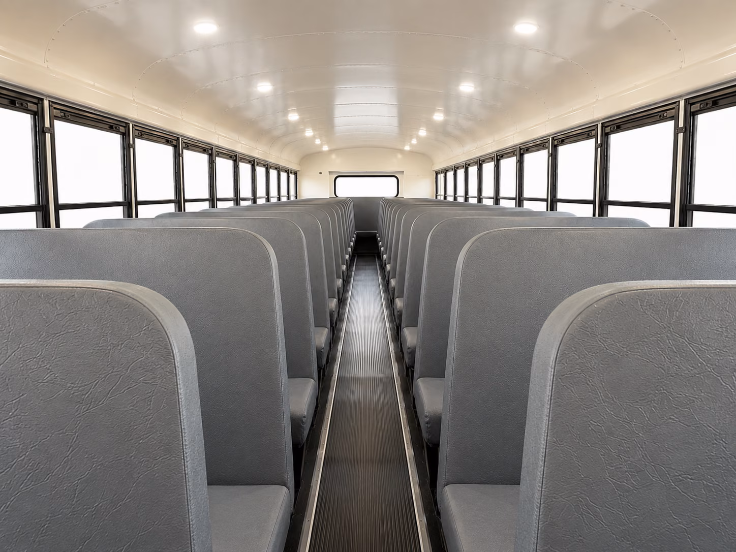 glendale school bus inside