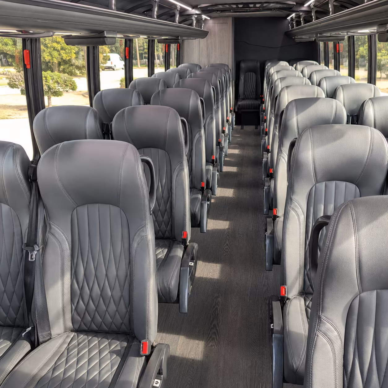 glendale wedding transportation onboard seating